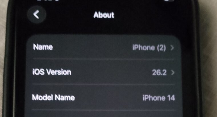 iPhone 14 128GB Blue JV | 93% Battery | Neat Condition