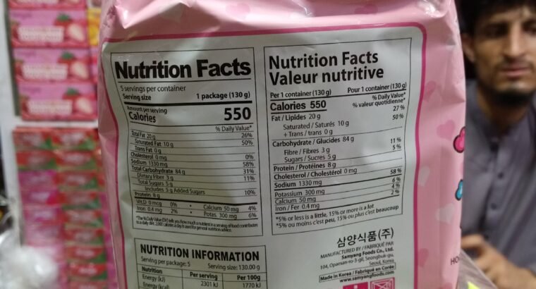 Korea noodles