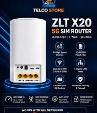 ZLT X20 VIP — Wi-Fi 6 4G+ High Speed Router