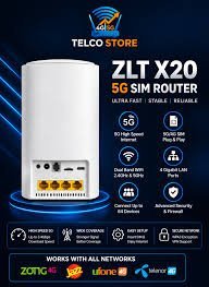 ZLT X20 VIP — Wi-Fi 6 4G+ High Speed Router