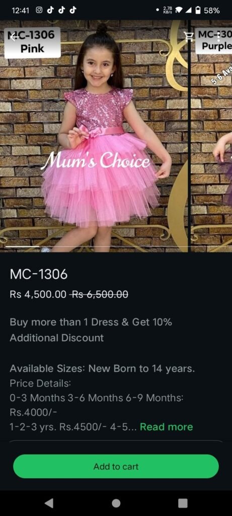 MC-1306Rs 4,500.00 Rs 6,500.00Buy more than 1 Dress and Get 10ditiona - photo 6