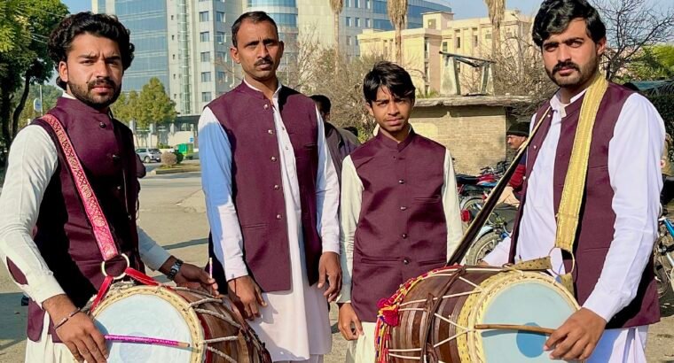 dhol party Rawalpindi Islamabad fauji baind