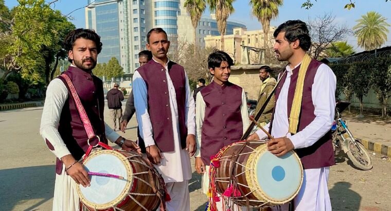 dhol party Rawalpindi Islamabad fauji baind