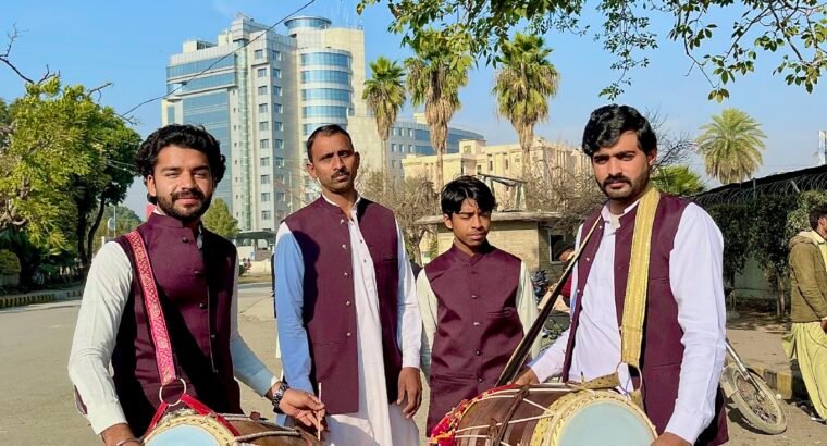 dhol party Rawalpindi Islamabad fauji baind