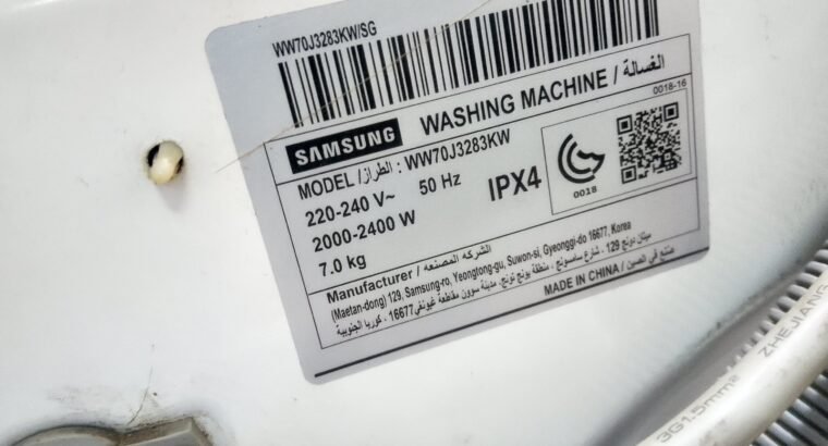 Samsung front load automatic washing machine