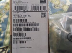 Lenovo ThinkBook 13th Gen Core i7 – Genuine and Excellent Condition