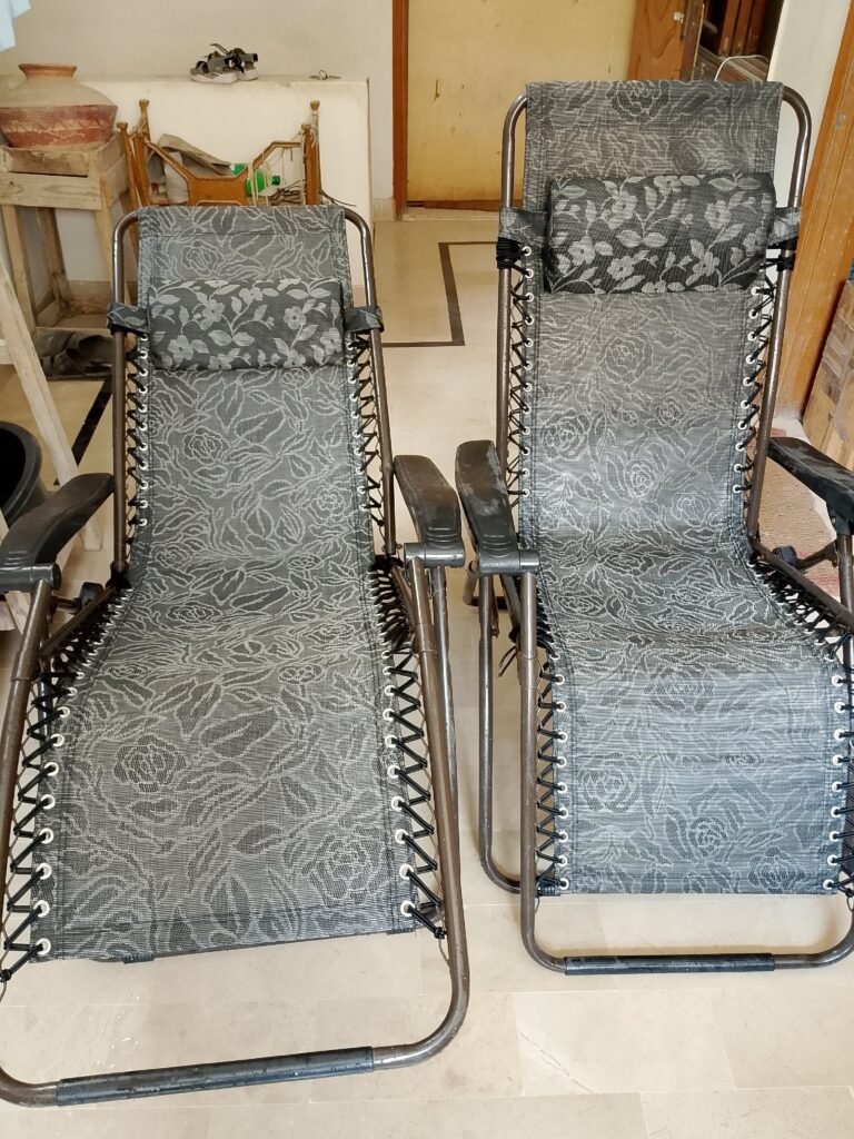 Zero Gravity Chair Folding Recliner Chair Lunch Break Folding Chair - photo 2