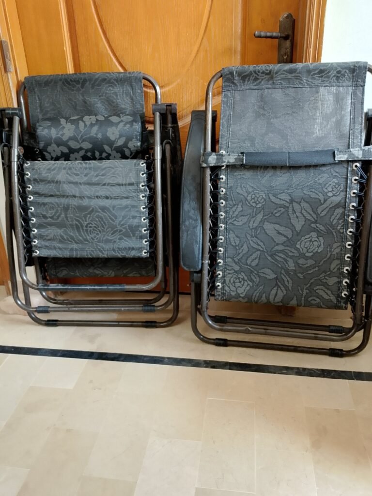Zero Gravity Chair Folding Recliner Chair Lunch Break Folding Chair - photo 3