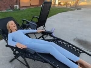 Zero Gravity Chair Folding Recliner Chair Lunch Break Folding Chair
