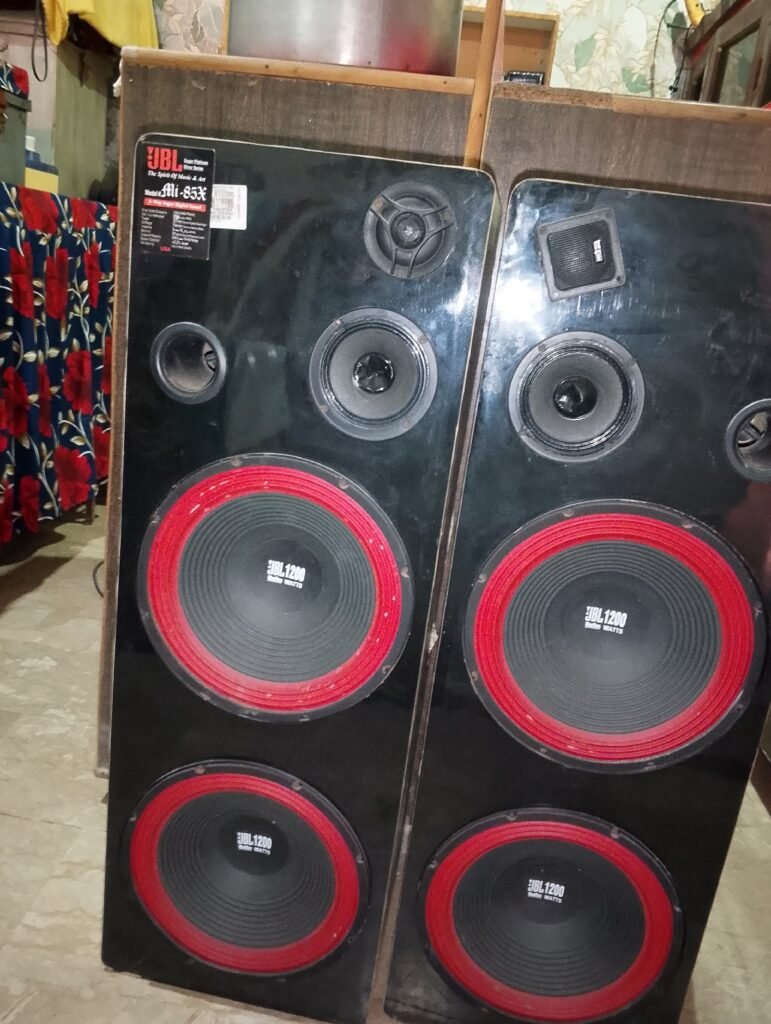 12 Inch Speakers + Denon Amplifier - photo 1
