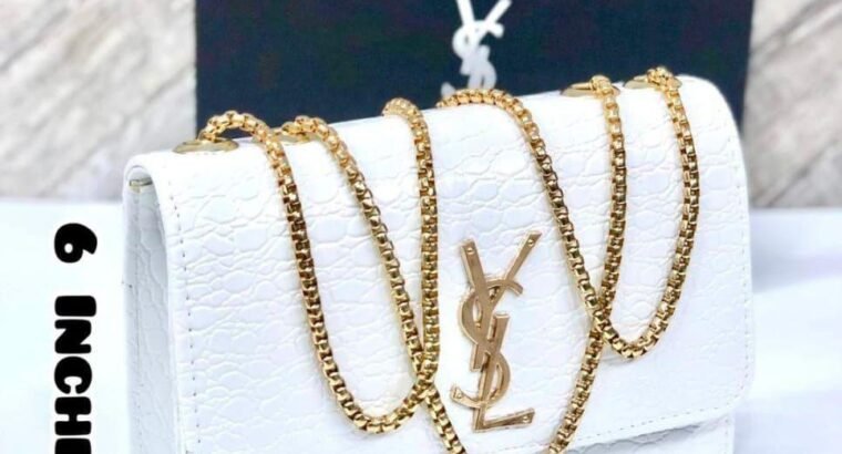 YSL Chain Bag – Black, White, Golden, Silver – For Girls