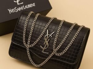 YSL Chain Bag – Black, White, Golden, Silver – For Girls