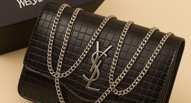 YSL Chain Bag – Black, White, Golden, Silver – For Girls