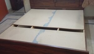 King Size Bed (25k) , Dressing Table (12k), 3 Almari(18k)