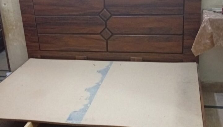 King Size Bed (25k) , Dressing Table (12k), 3 Almari(18k)