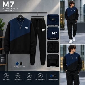 Men’s Fleece Printed Tracksuit