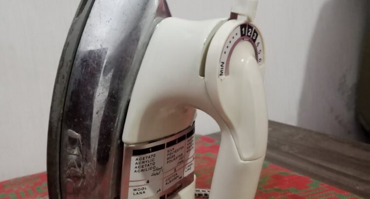 National Iron Press 1000W Made in Malaysia – Fully Working