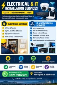 Electrical and IT Installation Services