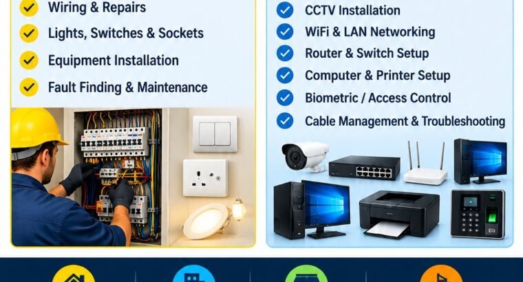 Electrical and IT Installation Services