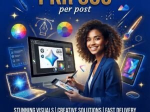 hire me as Ai Gemini graphics designer