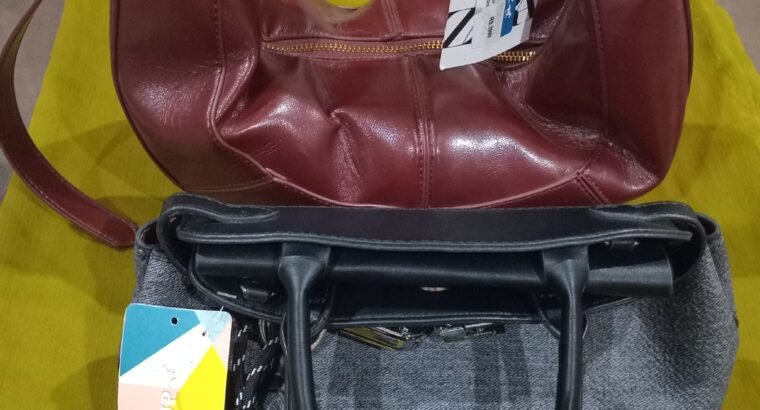 2 brand new bags available