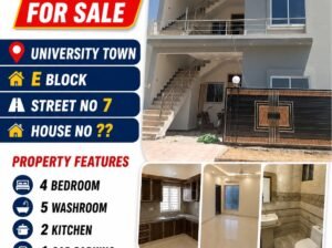 5 Marla Corner House with Extra Land for Sale