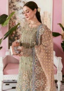 ELAF*Fabric Details:*Organza & Malai**FRONT*•ORGANZA HEAVY