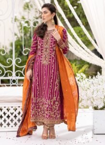 Brand :*Farah Talib Aziz*Design Code : Wedding Edition Fabric Details