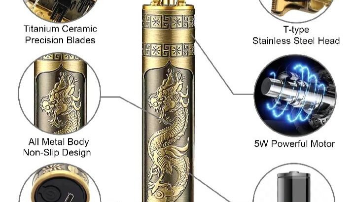 T9 Vintage Hair Trimmer For Men