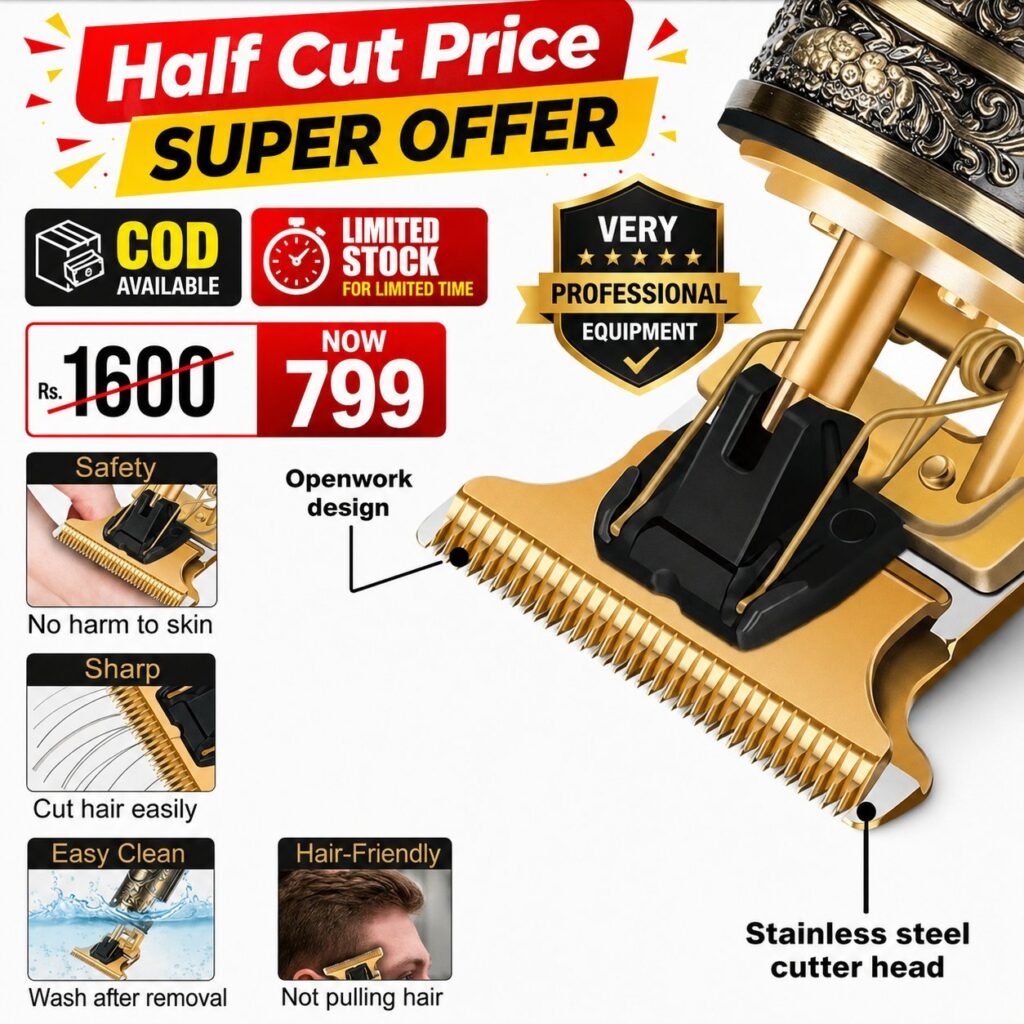 T9 Vintage Hair Trimmer For Men - photo 1