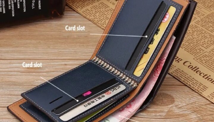 Best Leather Multicolor wallet for men stylish leather purse for men