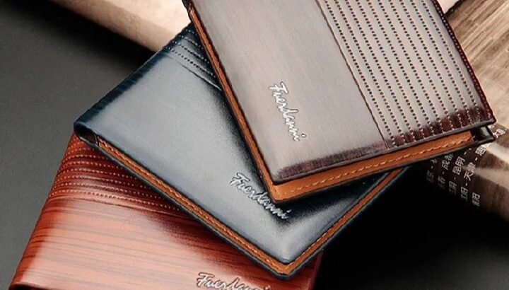 Best Leather Multicolor wallet for men stylish leather purse for men