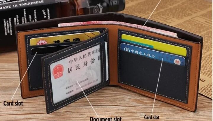 Best Leather Multicolor wallet for men stylish leather purse for men