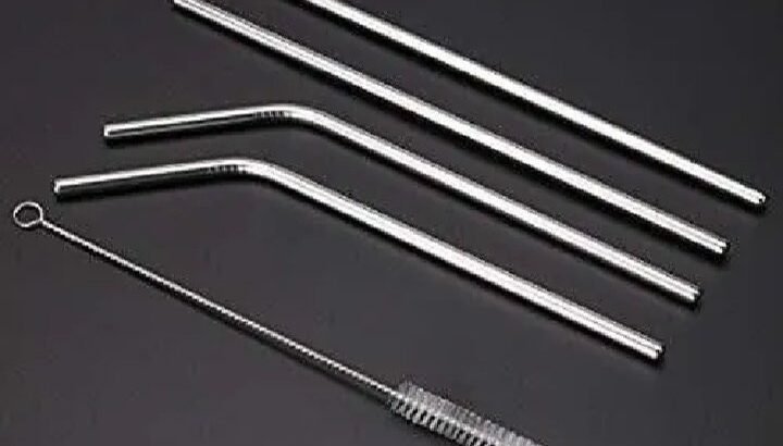Pack of 5 Metal Straws🧃