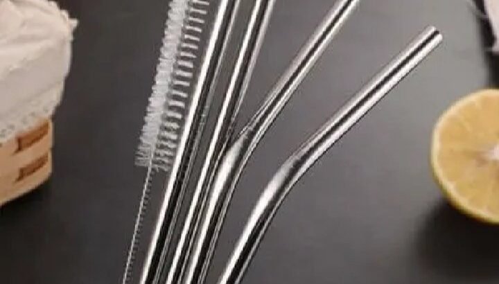 Pack of 5 Metal Straws🧃