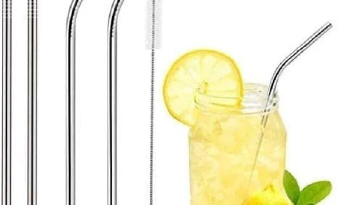 Pack of 5 Metal Straws🧃