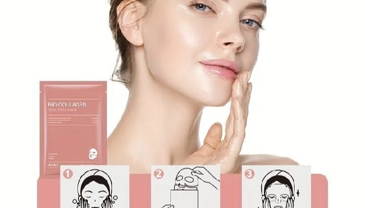 1Pcs Set Bio Collagen Deep Mask