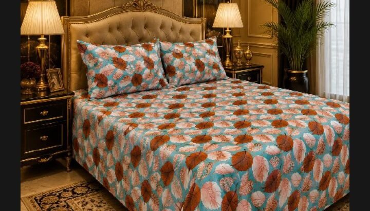 Latest Embroidered King Size Bed Sheets