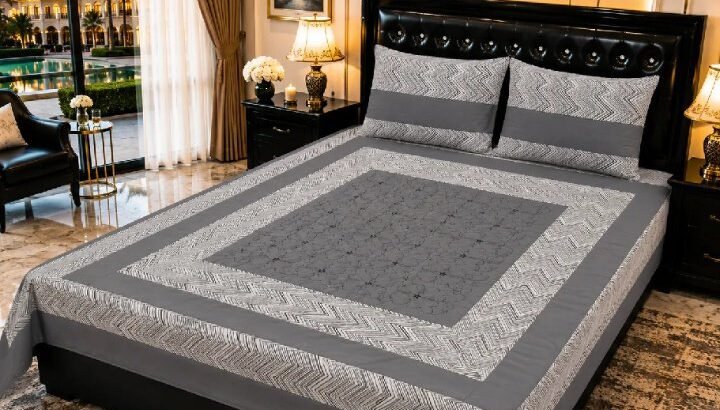Latest Embroidered King Size Bed Sheets