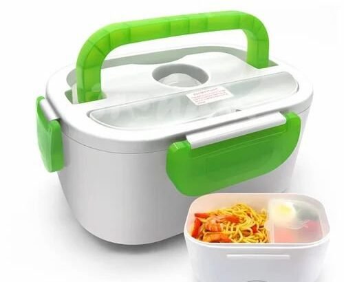 Electric Heating Lunch Box | Portable Food Warmer | 2-in-1 Electric Lu