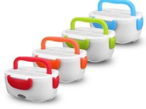 Electric Heating Lunch Box | Portable Food Warmer | 2-in-1 Electric Lu