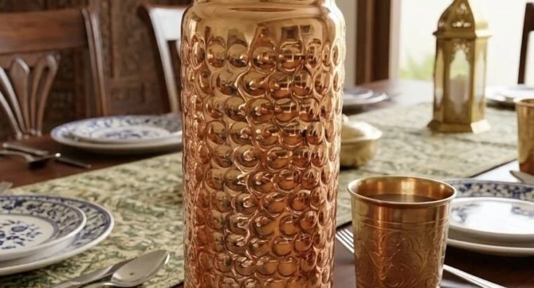 Pure Copper Water Bottle 700ml