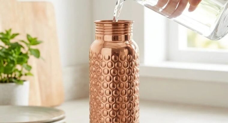 Pure Copper Water Bottle 700ml
