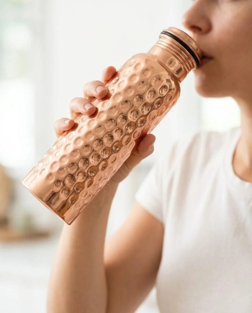 Pure Copper Water Bottle 700ml - photo 5
