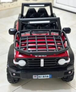Kids Electric Ride On Jeep Car | Remote Control, LED Lights, Double Se