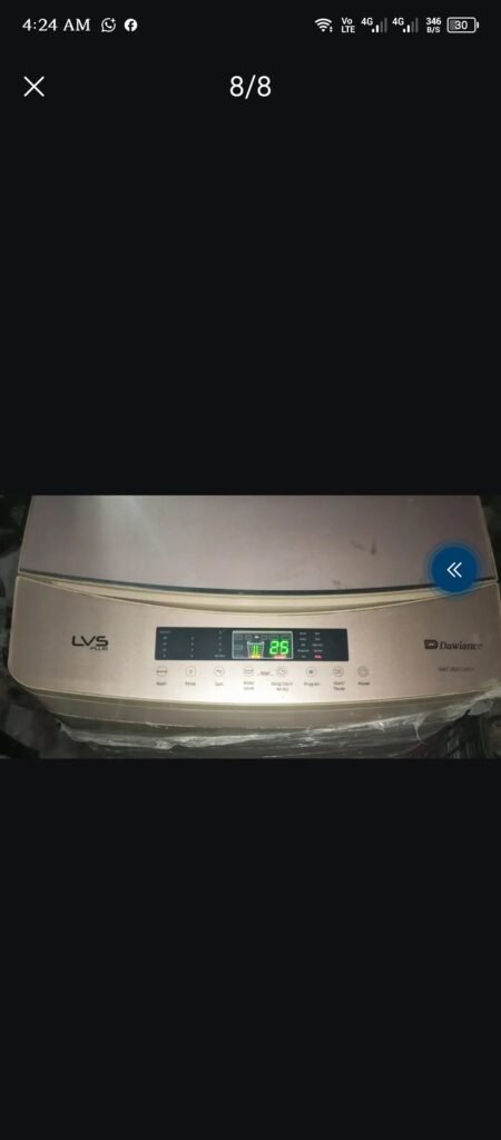 Dawlance Fully Automatic Washing Machine DWT 260 C LVS+ Condition: 10 - Washing Machines & Dryers for sale - photo 8