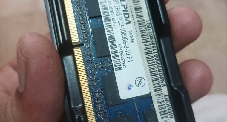 Ram storage 2gb for laptop and pc , processor cpu