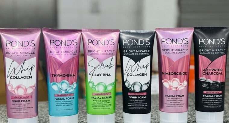 ponds face wash all color