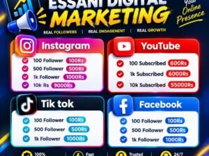 Social media growing service.