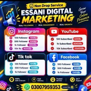 Social media growing service.